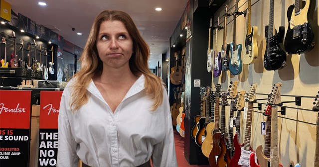 Wife Begrudgingly Encourages Husband To Buy the Fender Custom Shop Guitar Instead of AR-15