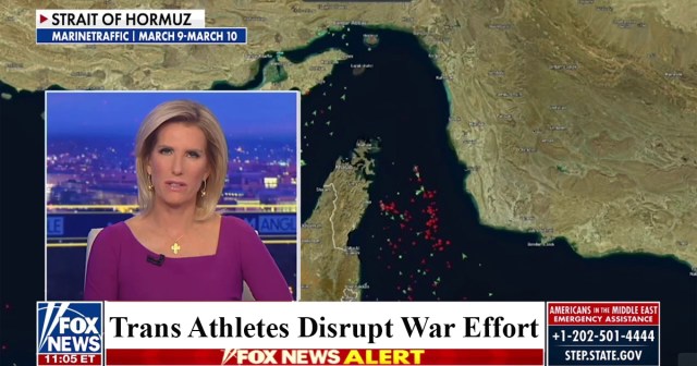 Fox News Reports the Strait of Hormuz Is Blocked by Trans Swimmers