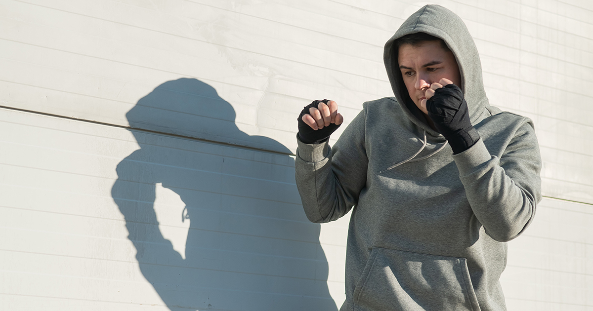 Study Shows Shadowboxing Next to Playground Still Best Way to Battle Demons Most Bitch Asses Couldn’t Even Comprehend