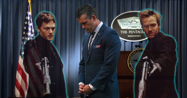 Hegseth Prays for Blessing From Boondock Saints