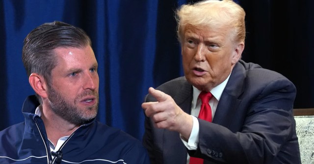 Trump Fires Eric as Son
