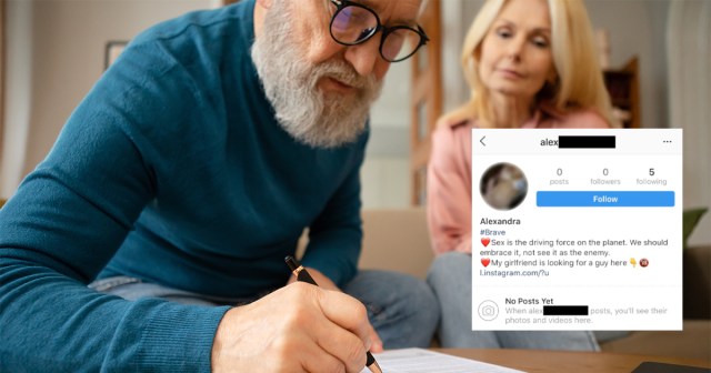 Report: 75% of Boomer Men Adding Instagram Porn Bots to Their Living Wills and Testaments
