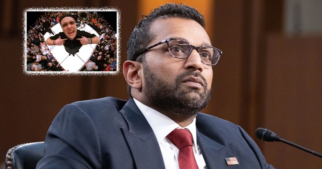 Kash Patel’s Official Travel Schedule Suspiciously Similar To Upcoming Papa Roach Tour Dates