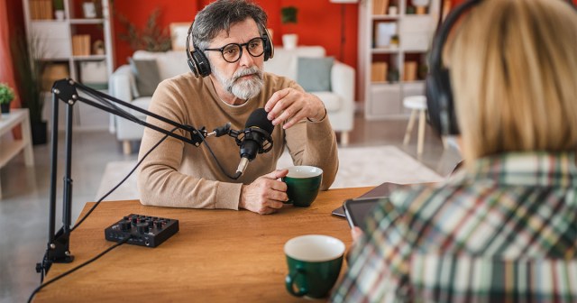 Aging Couple Worries They Have Nothing Left To Talk About on Podcast