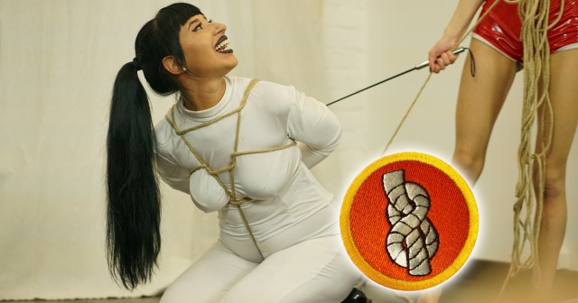 Eagle Scout Finally Putting Knot Tying Skills To Use as Shibari Instructor