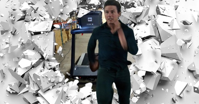 Tom Cruise Outruns Treadmill