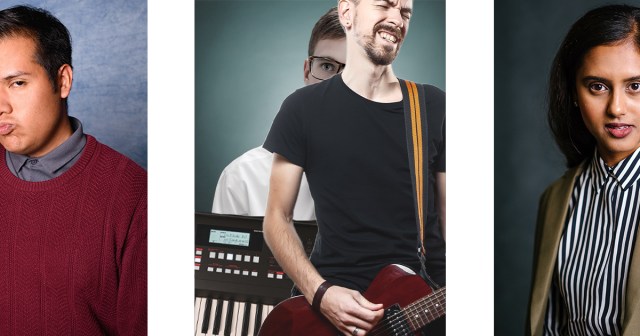 Drummer’s Yearbook Photo Obscured by Guitarist and Half a Keyboard