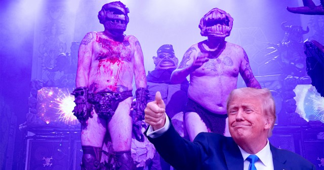 Trump Softens on GWAR After Learning They Own Slaves 