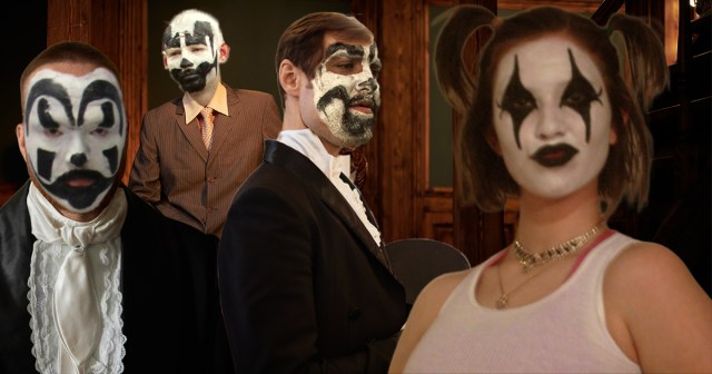 Line of Juggalo Suitors Forms in the Hopes of Courting Young Juggalette
