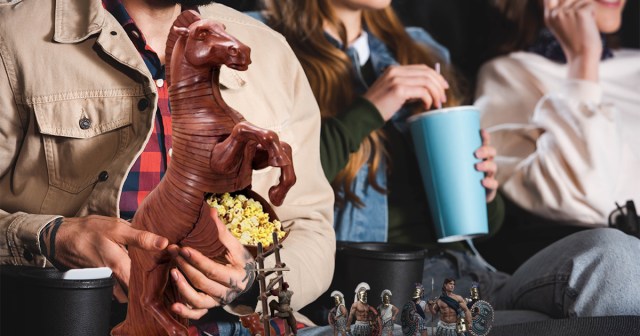 Theater-Goer Shocked as Tiny Men Emerge From ‘The Odyssey’ Popcorn Bucket