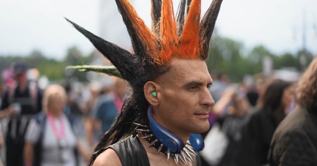 Punk Over 35 Just Needs Phone, Keys, Wallet, Ear Plugs, Tums, Insoles, and Neck Fan to Go to Show 