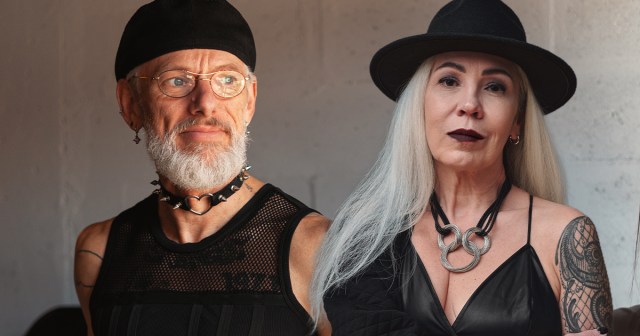 Aging Goth Couple Barely Scare Each Other Anymore