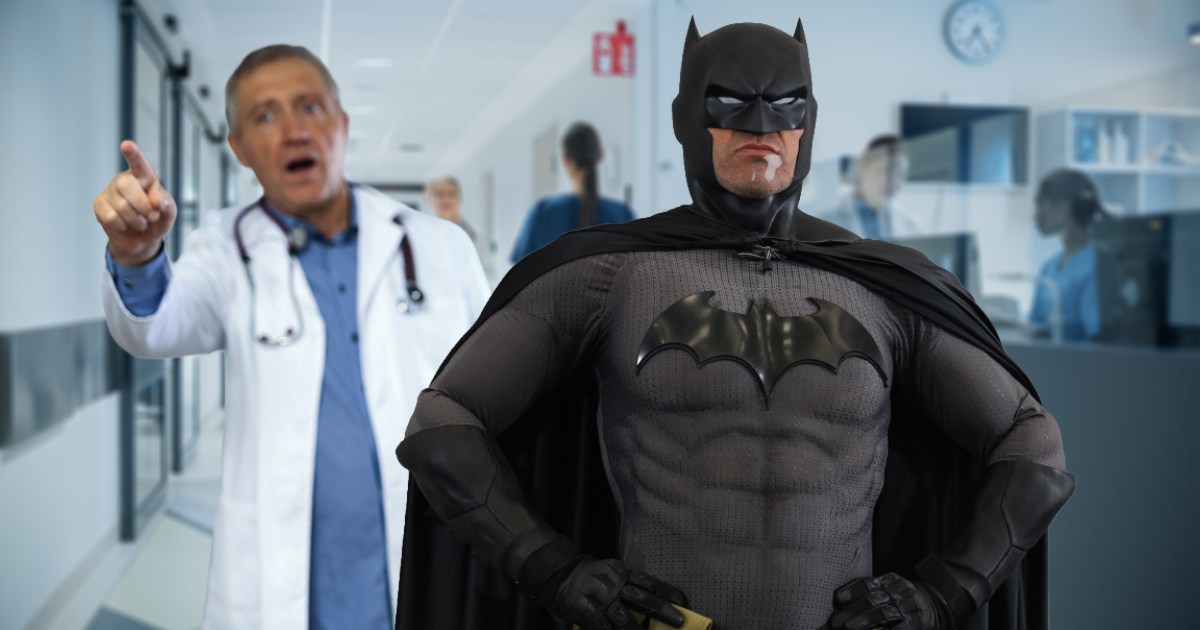 We Sat Down With Batman, Who Opened Up About His Rabies Diagnosis