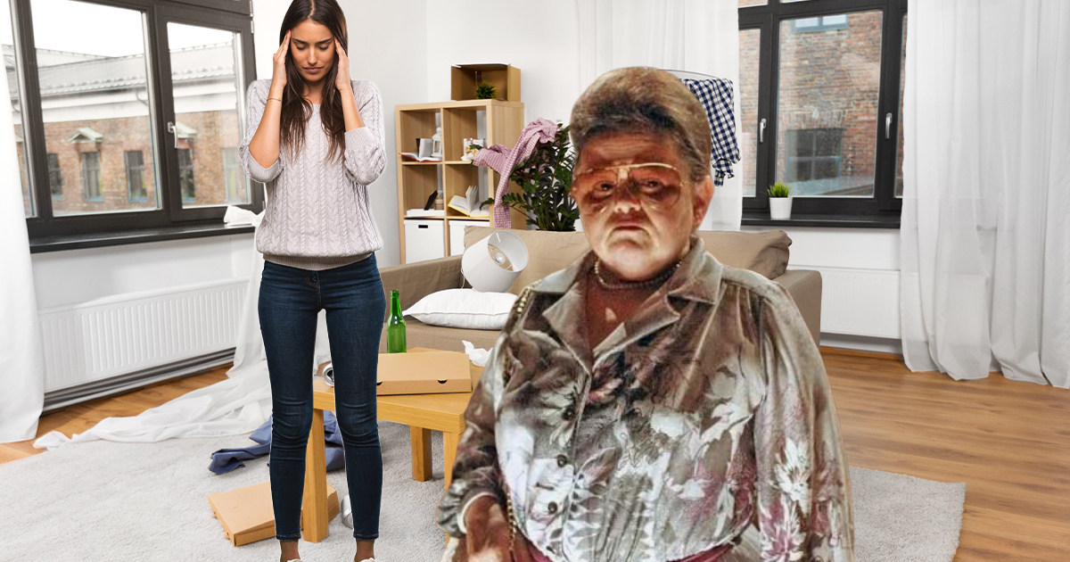 Help! My Housecleaner Is the Little Old Lady From “Poltergeist”, and She’s Half-Assing Every Chore